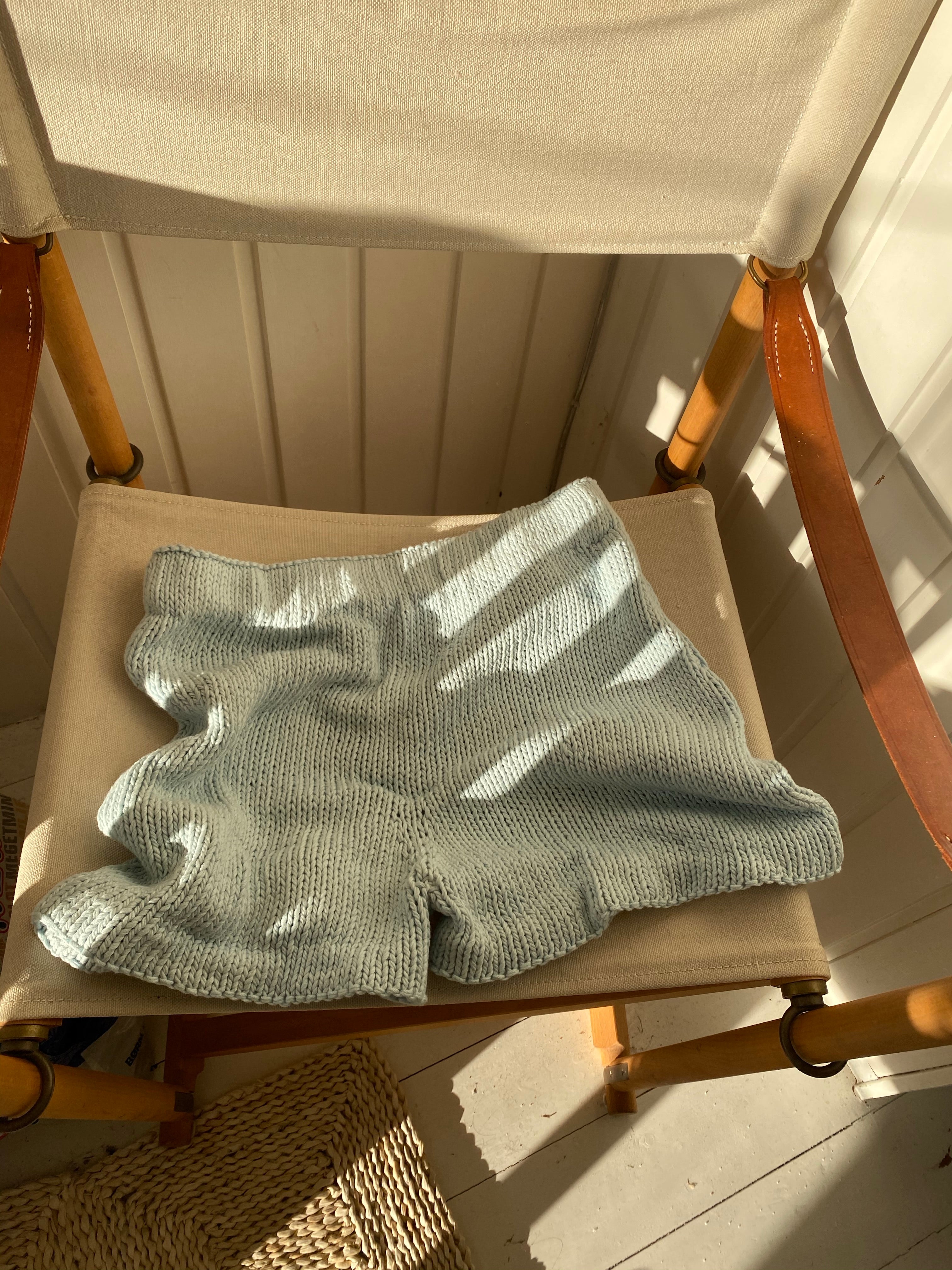 Deima's cotton shorts - knitting pattern (dansk)