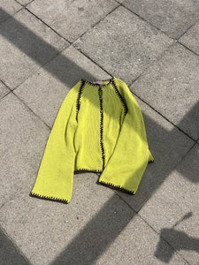 Deima's Crochet COTTON Cardi - knitting pattern (dansk)