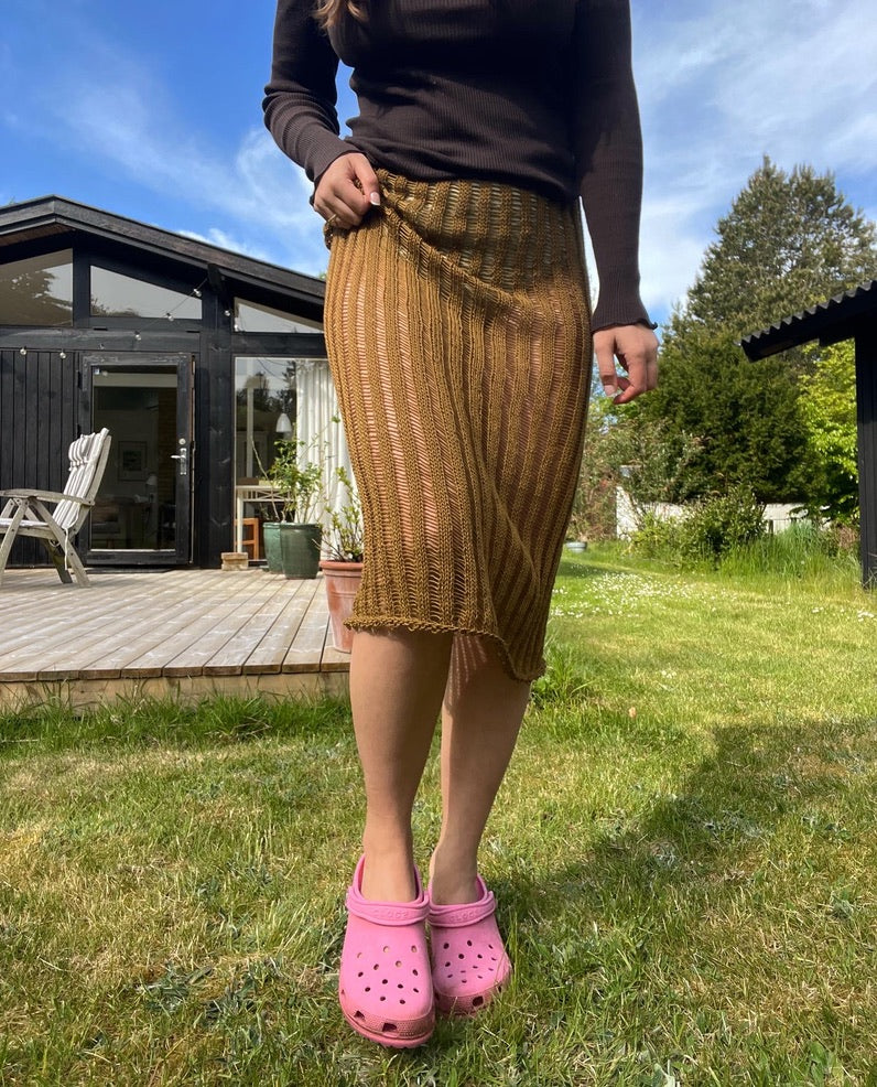 Deima's air skirt - knitting pattern (dansk)