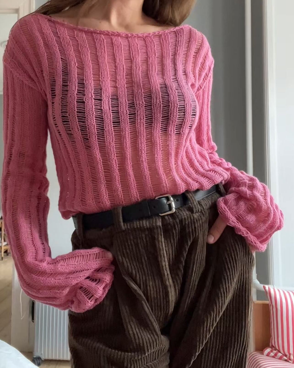 Deima's air blouse - knitting pattern (dansk)
