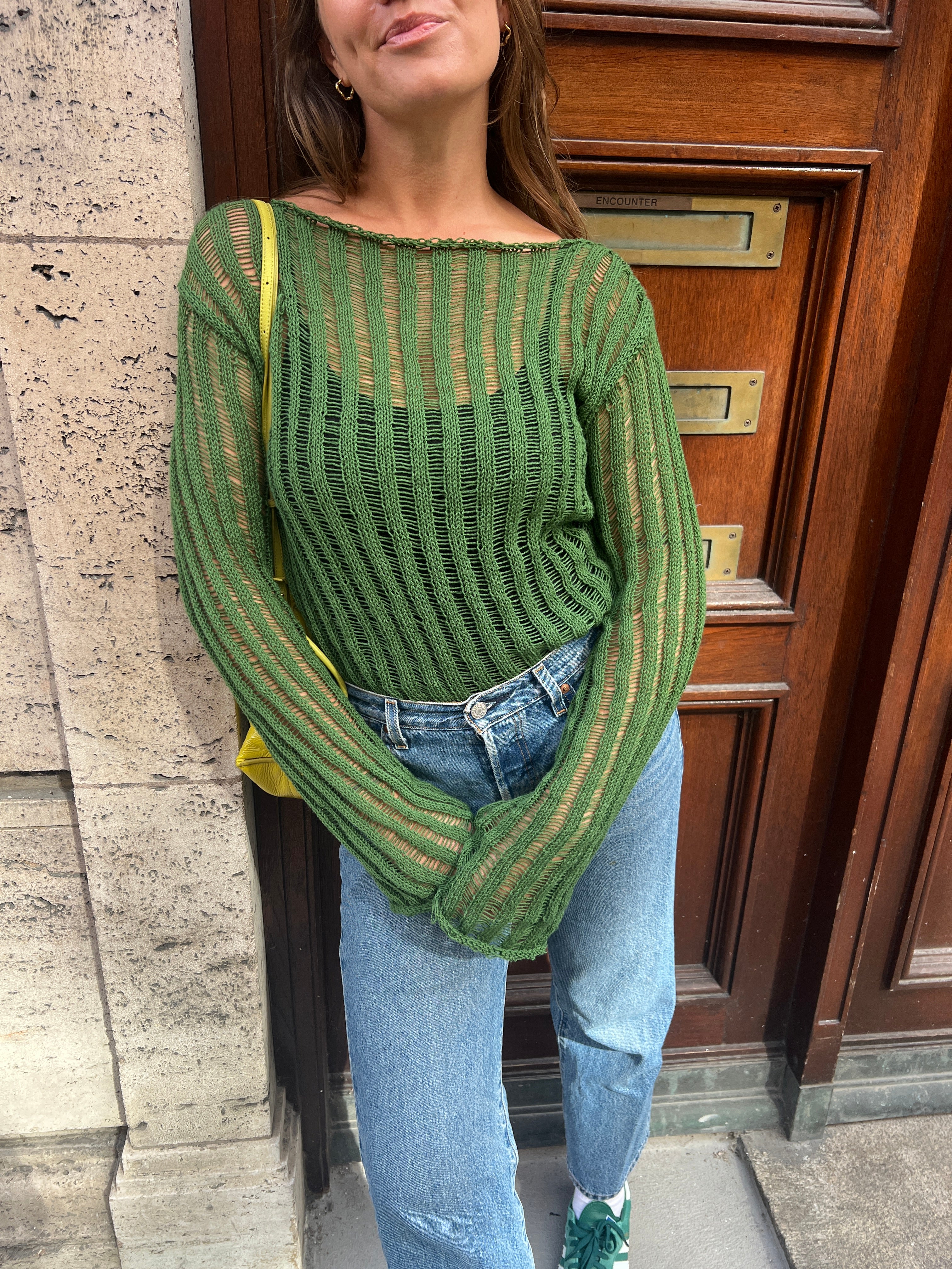 Deima's air blouse - knitting pattern (english)