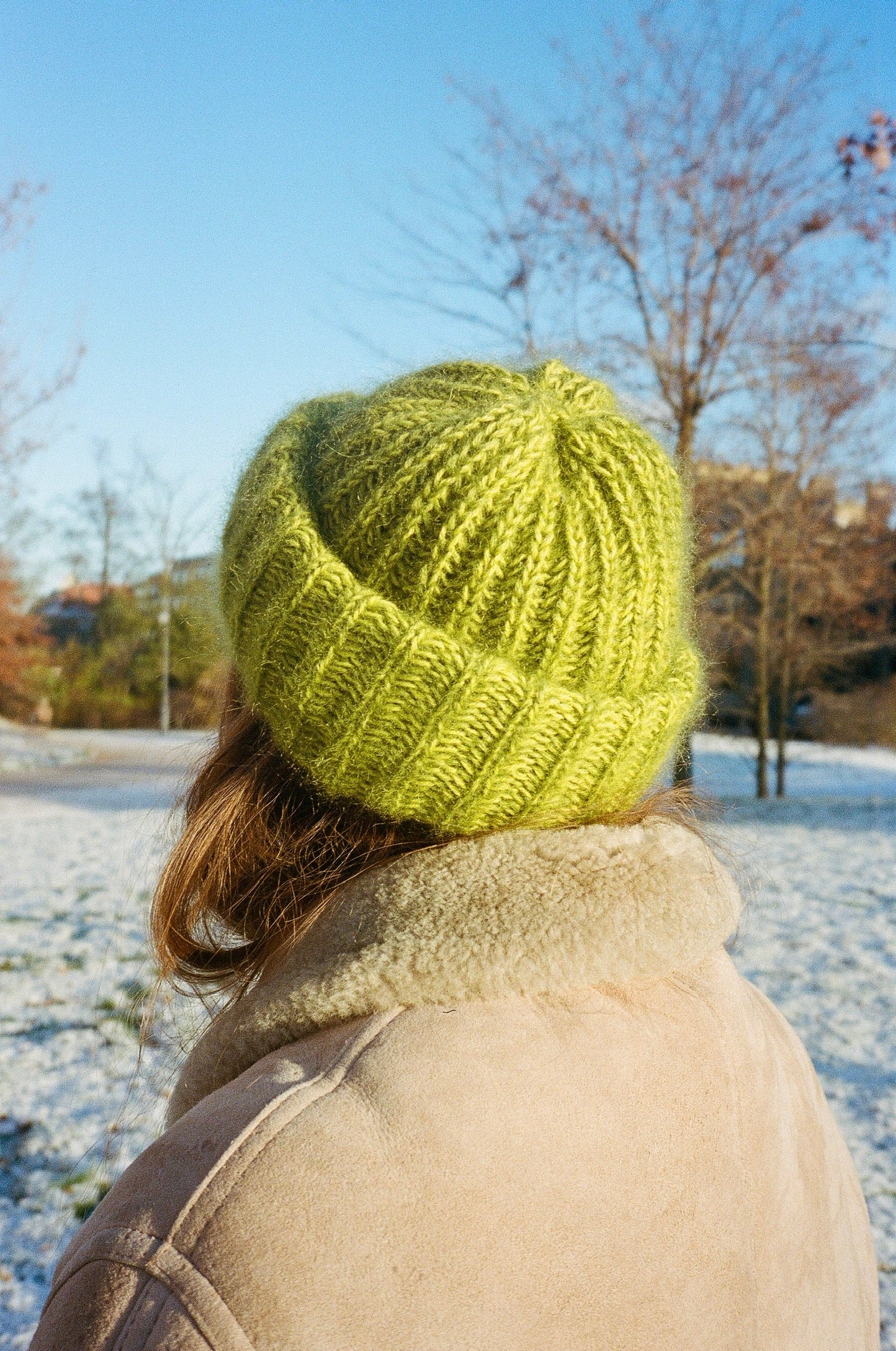 帽子 starteam mohair reversible beanie yellow Lusofie Yellow Beanie Hat Knit Fisherman Beanie Y2K Skull