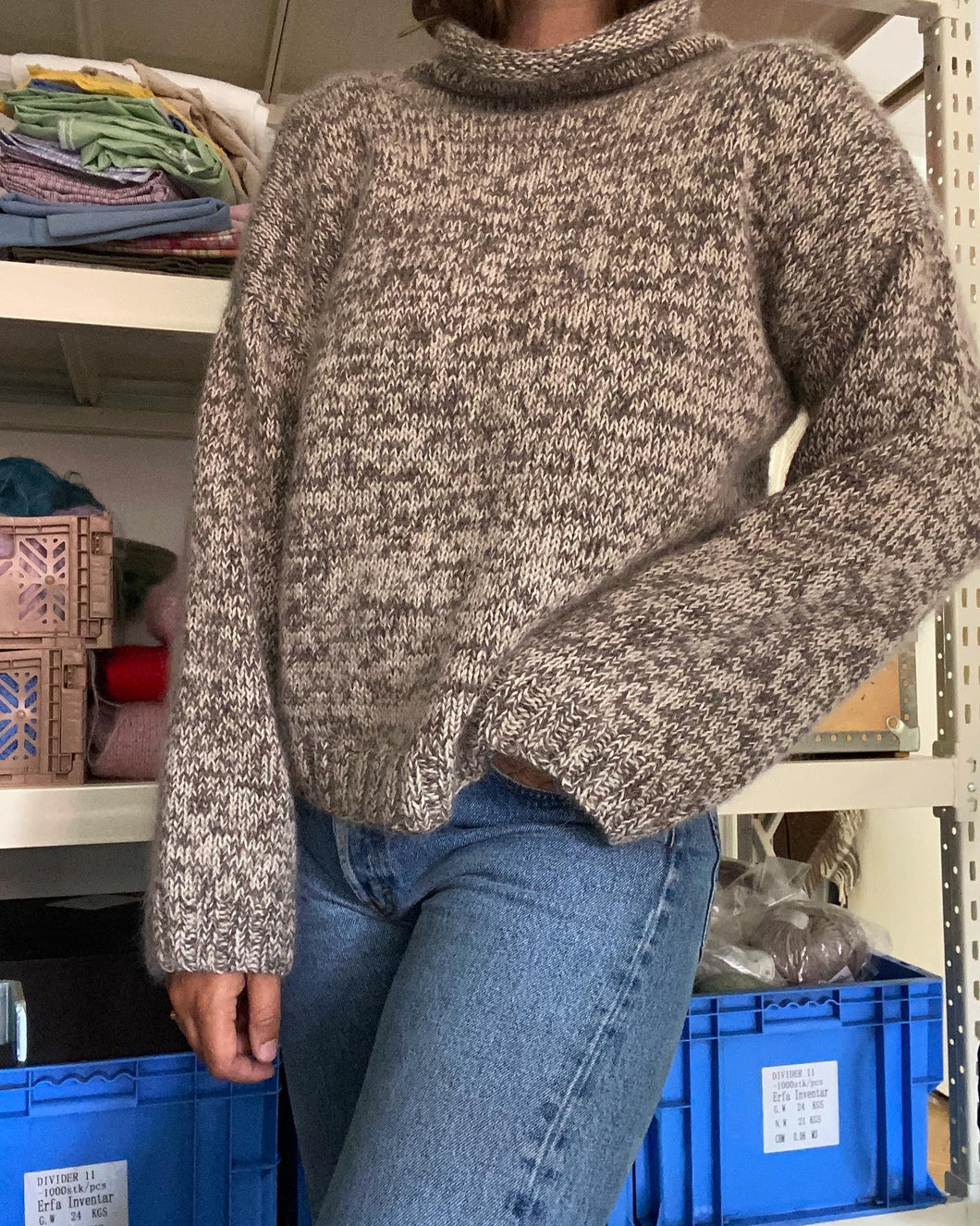 Deima's daily sweater - knitting pattern (dansk)
