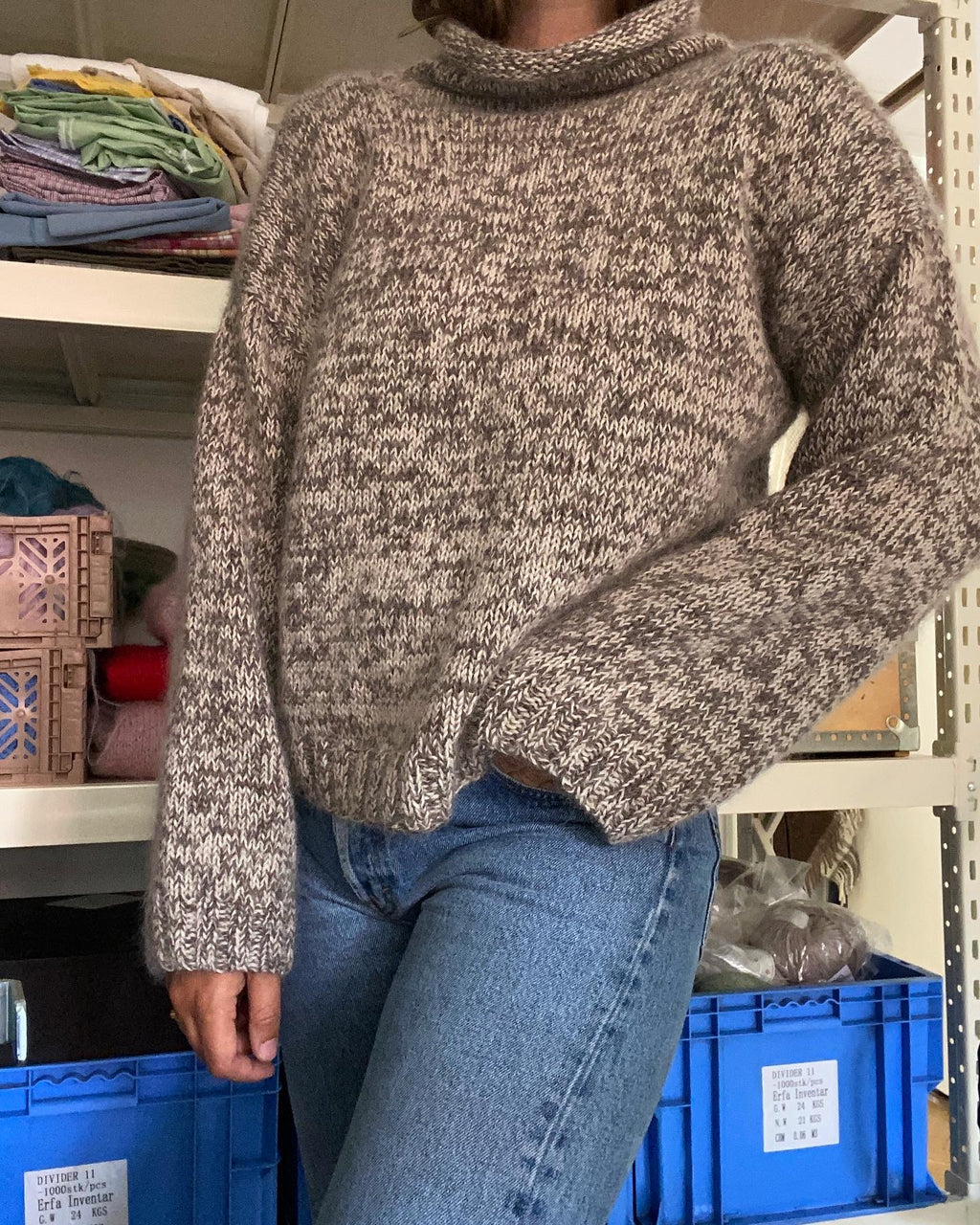 Deima's daily sweater - knitting pattern (english)