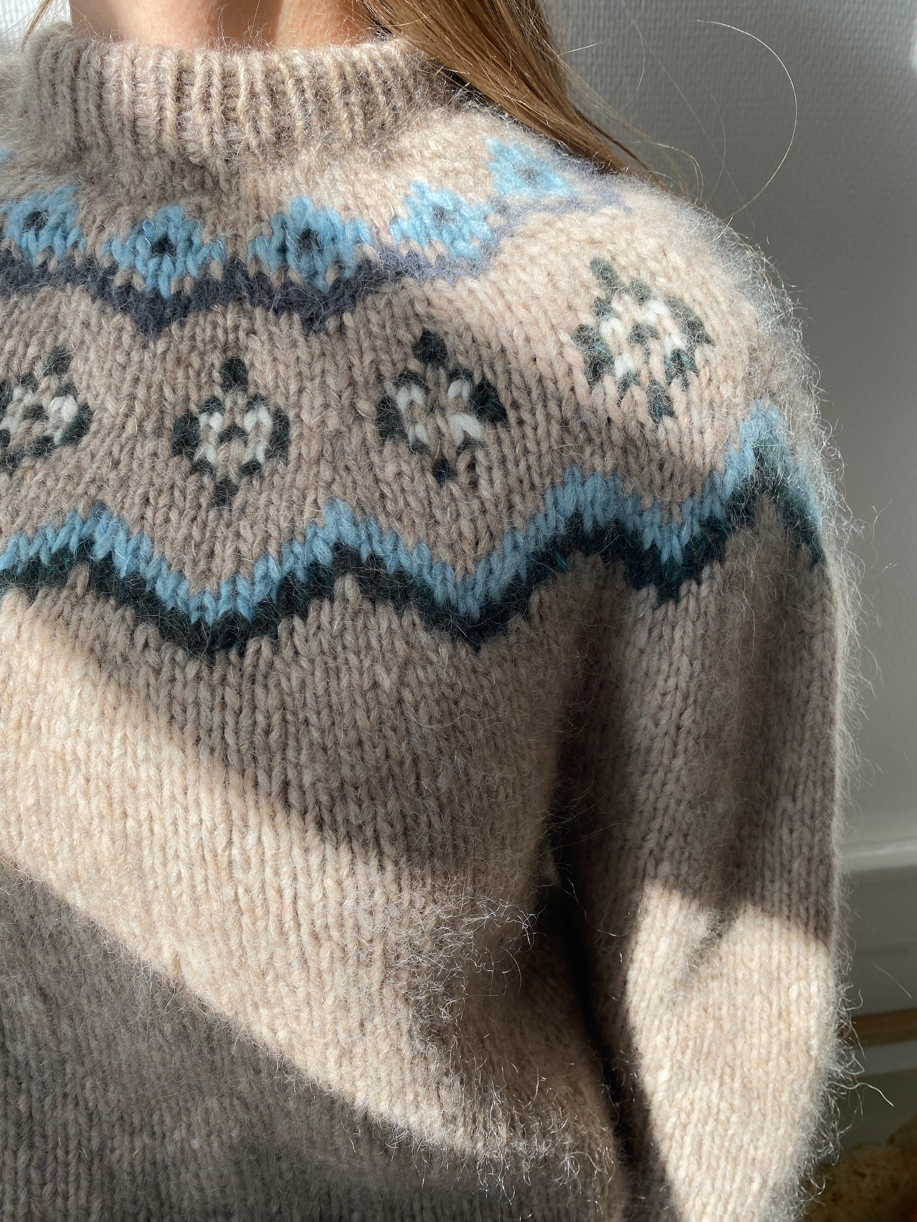 Deima's scandi sweater - knitting pattern (dansk)