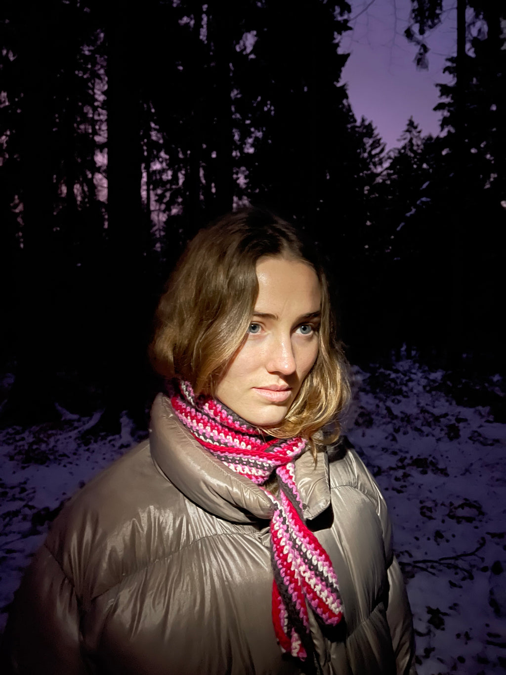Crochet scarf