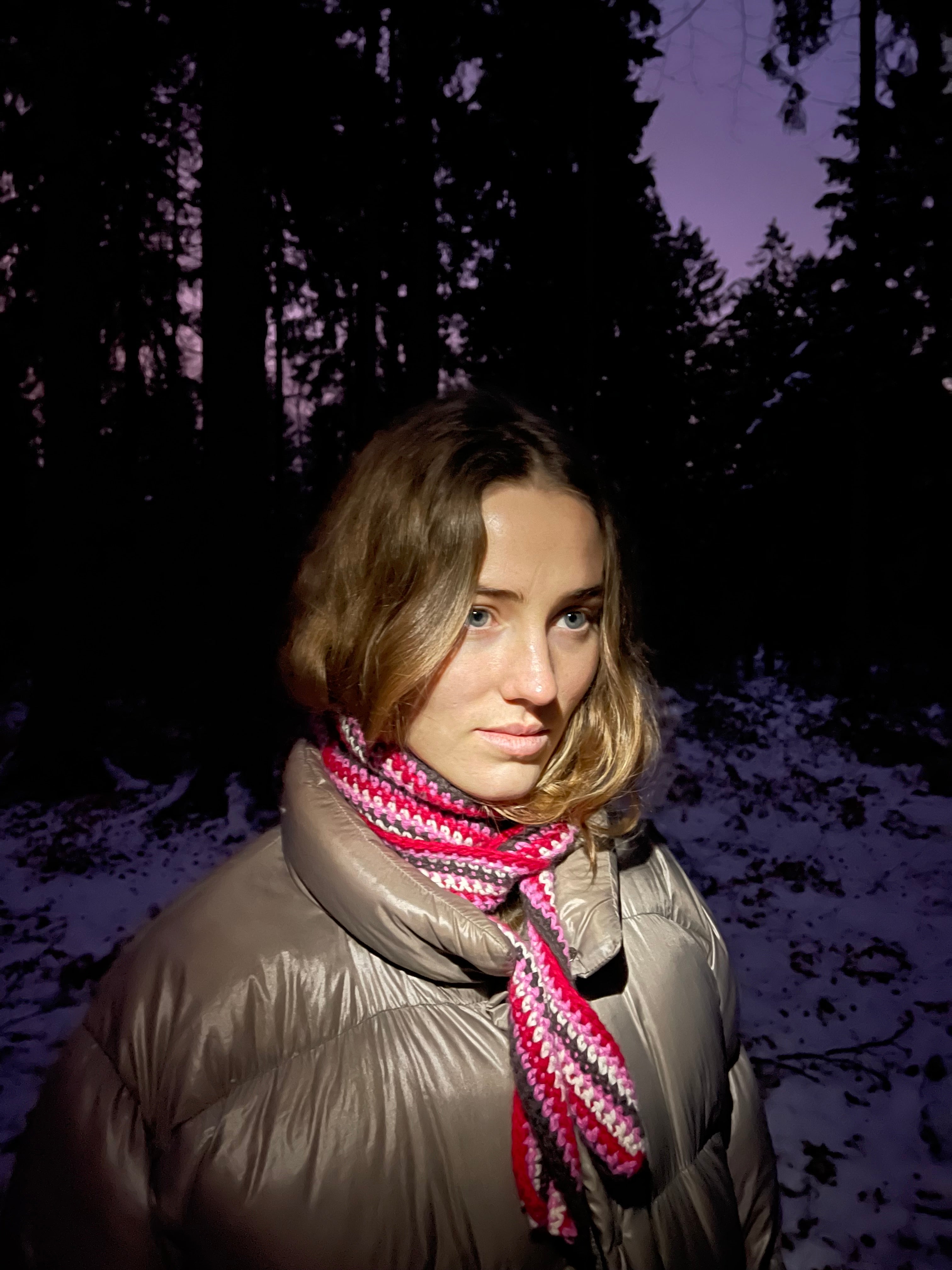 Crochet scarf