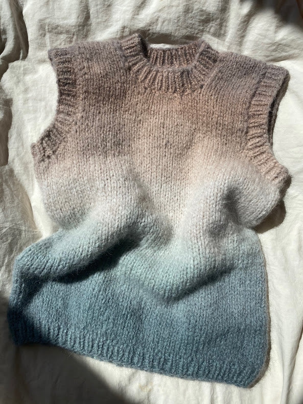 トップス dium. melange summer knit vest Womens Cashmere Vests - Stylish Designer Knitted Vests | ME+EM