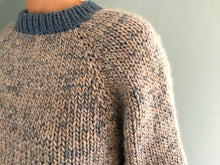 Load image into Gallery viewer, Deima&#39;s melange sweater - knitting pattern (danish)
