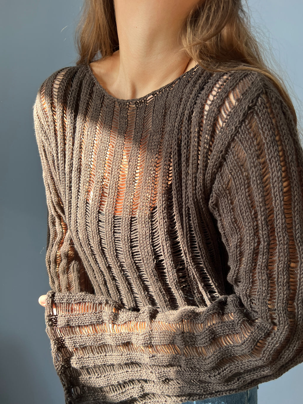 Deima's air blouse - knitting pattern (dansk)