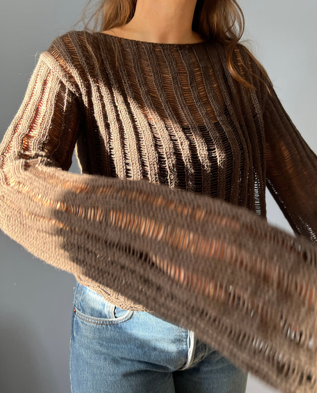Deima's air blouse - knitting pattern (english)