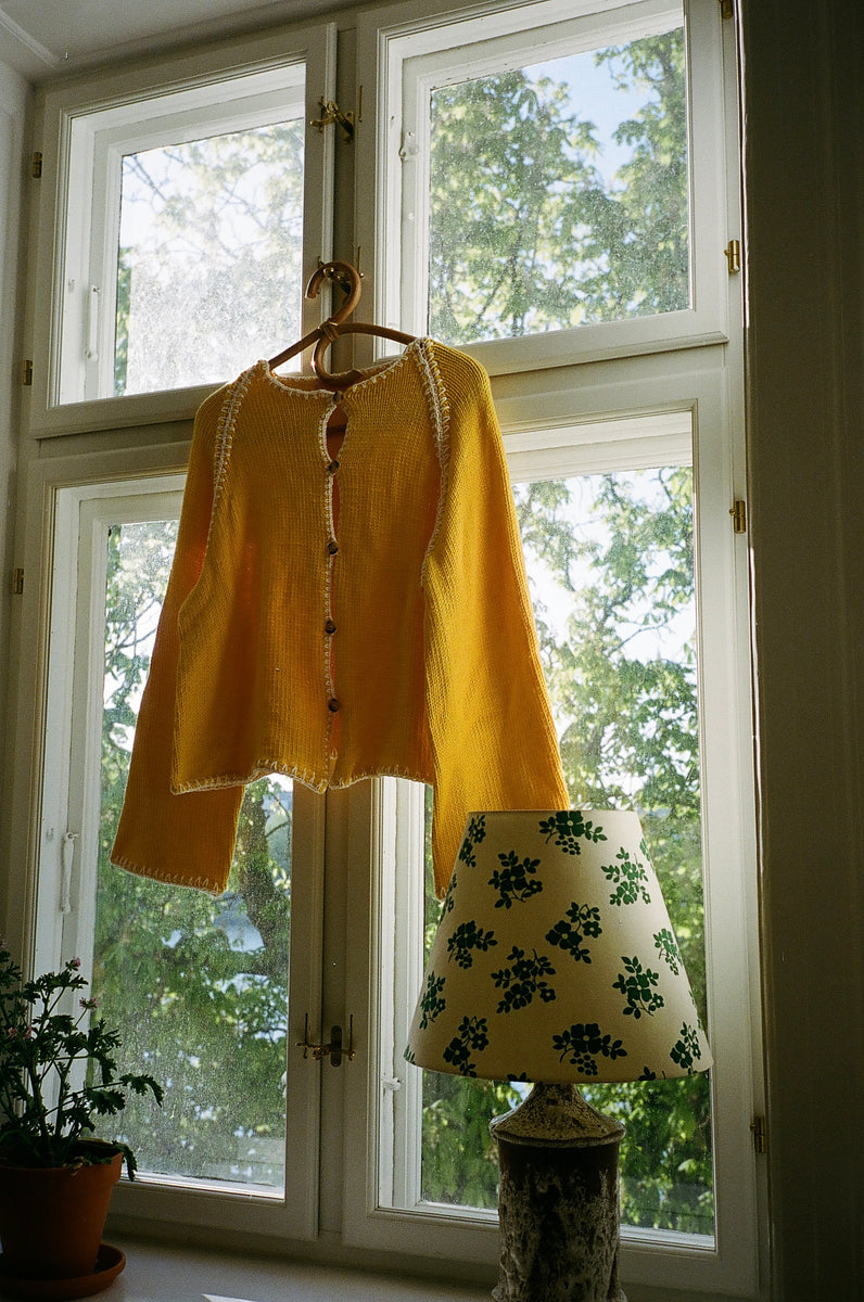 Crochet COTTON Cardi Deima Knitwear