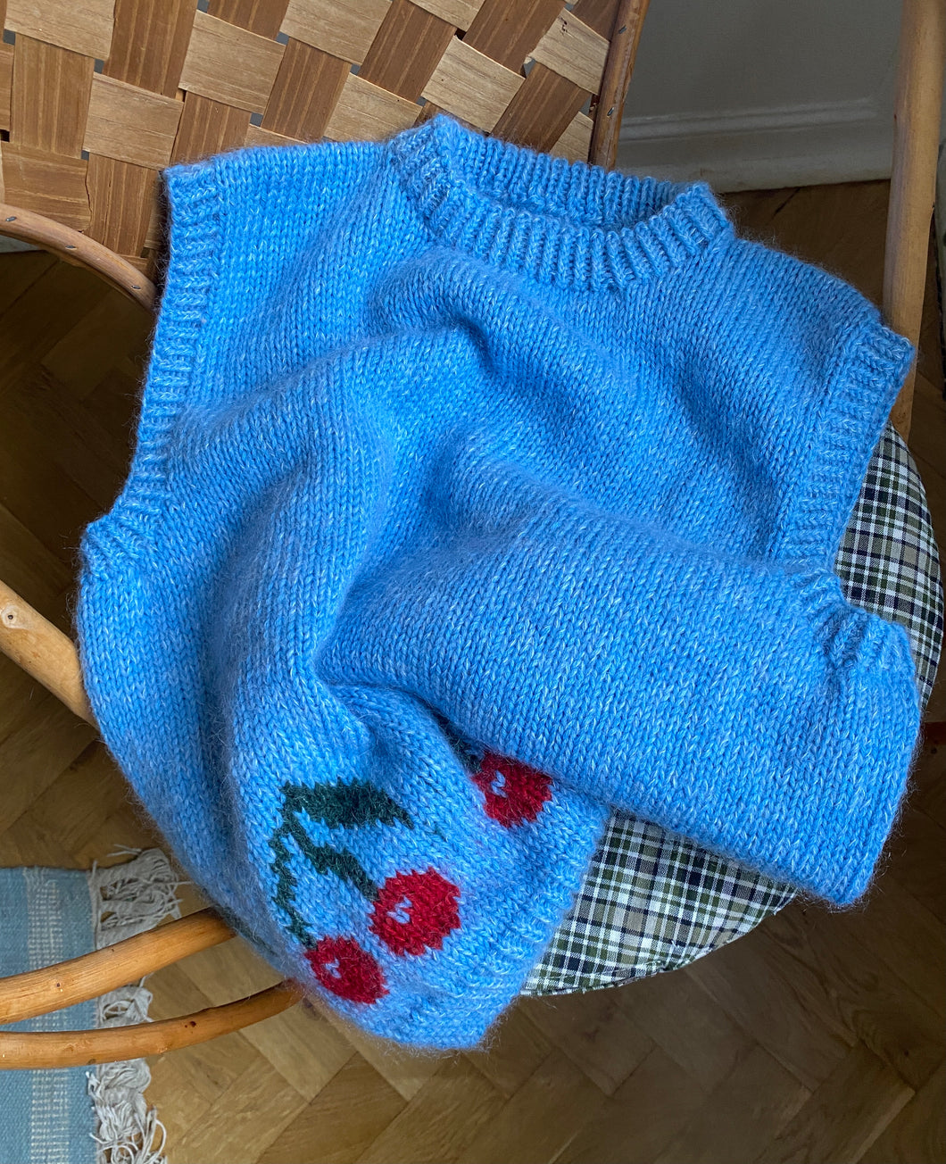 Deima's daily vest - knitting pattern (dansk)