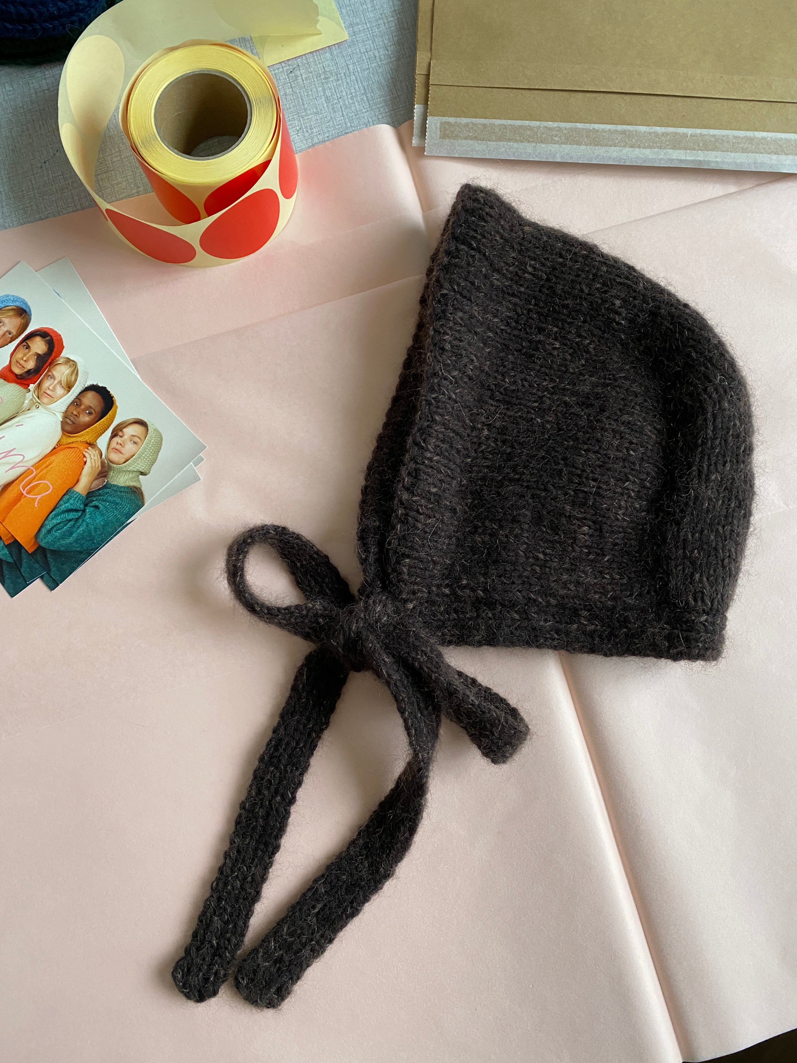 Bow Tie Bonnet