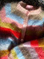 Striped Mohair Cardi