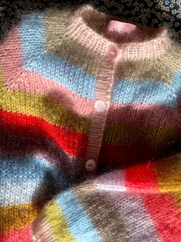 Striped Mohair Cardi
