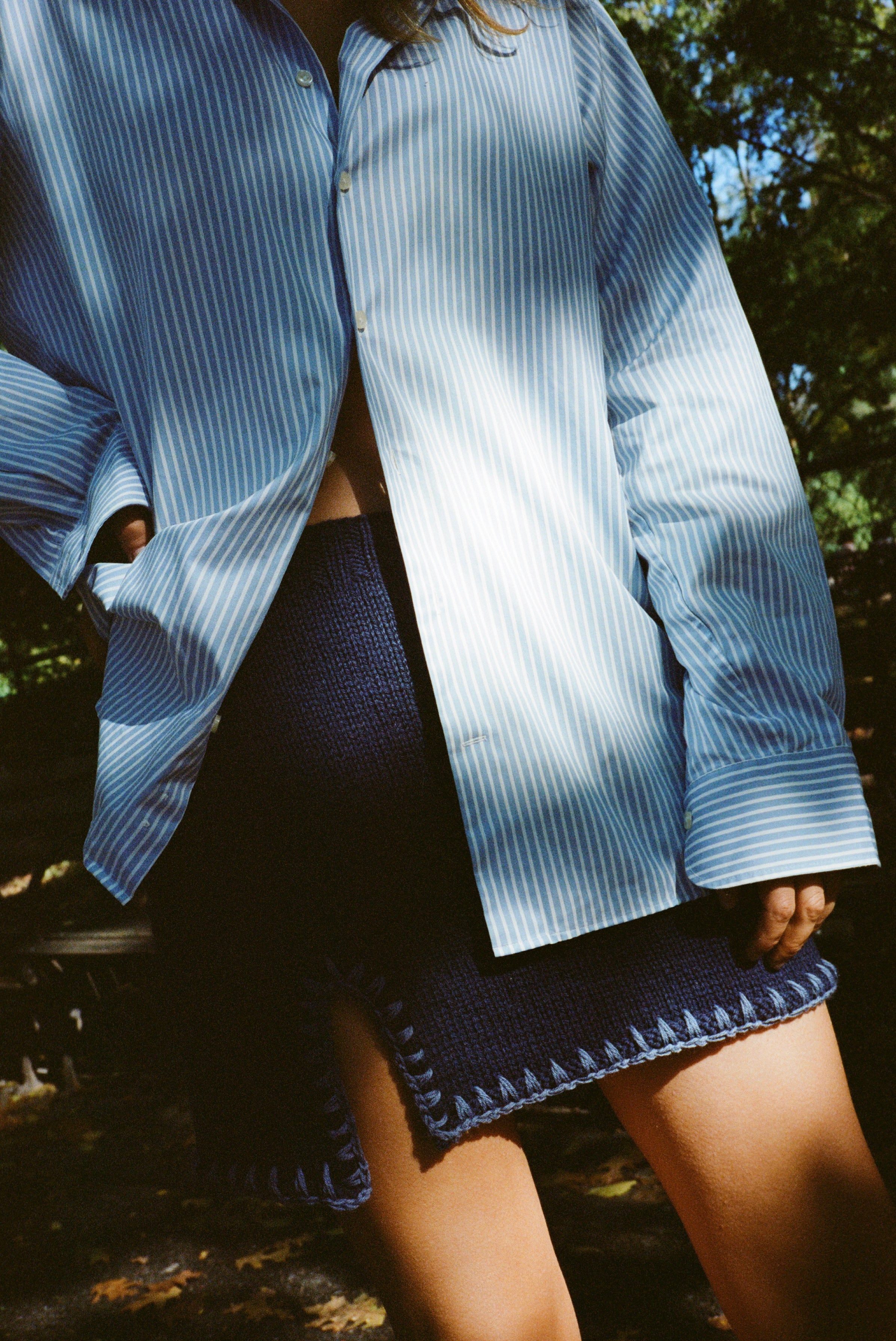 Crochet WOOL skirt