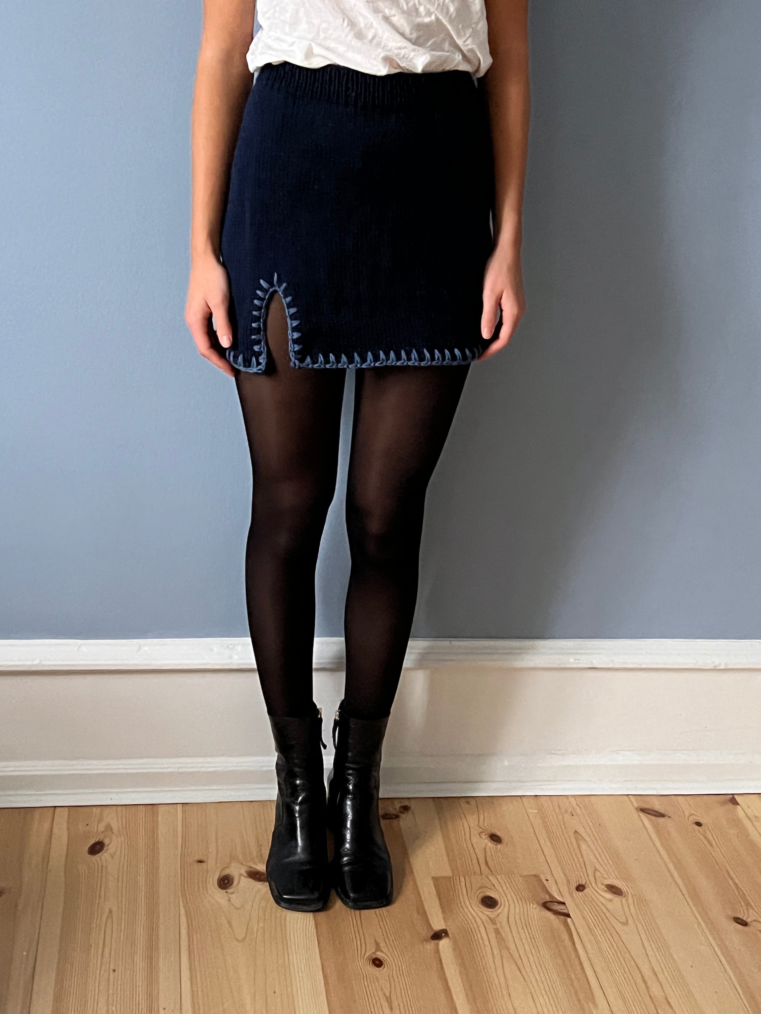 Crochet WOOL skirt